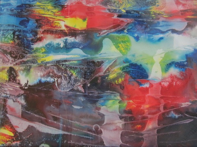 Transgress, ink, paper, art, picture, painting