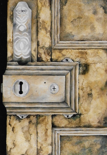 Finger print, watercolour, acrylic ink, art, painting, picture